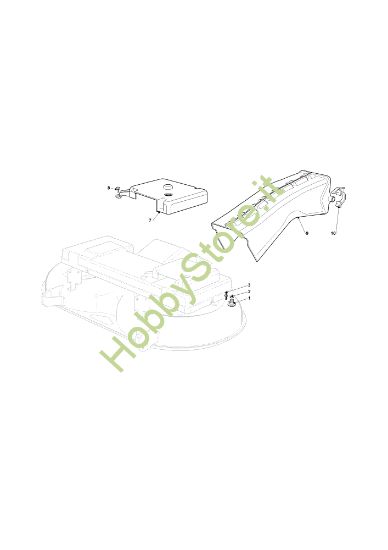 Picture of Protezione cinghia (Solo per mercato francese) EF 101C/16K M Cat.2012 Trattorino