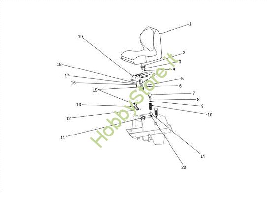 Picture of Cofano (1/3) EF 106J/15,5H Cat.2012 Trattorino