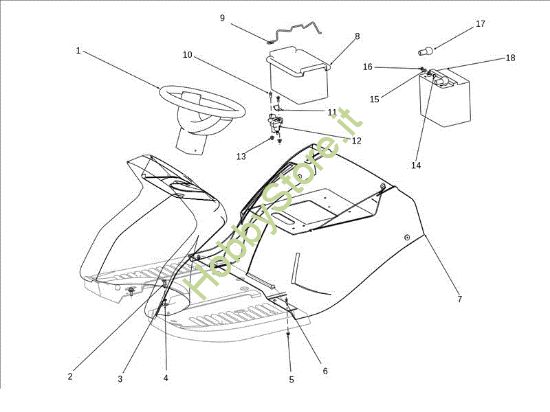 Picture of Carrozzeria EF 106J/24H 4X4 Cat.2012 Trattorino