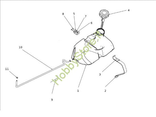 Picture of Serbatoio EF 106J/24H 4X4 Cat.2012 Trattorino