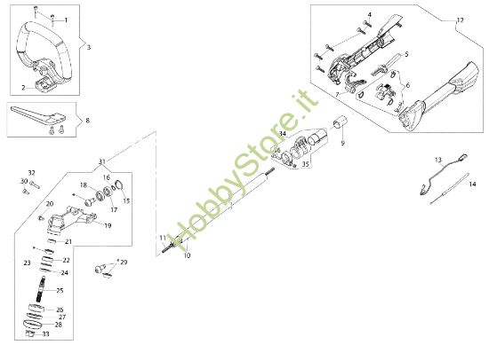 Picture of Trasmissione DS 2400 S (Euro 2) Decespugliatore