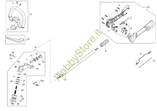 Picture of Trasmissione DS 220 S (EURO 1) Decespugliatore