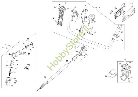 Picture of Trasmissione DS 220 T (Euro 1) Decespugliatore