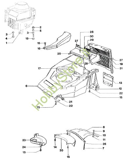Picture of Carcassa MR 534 THV Rasaerba