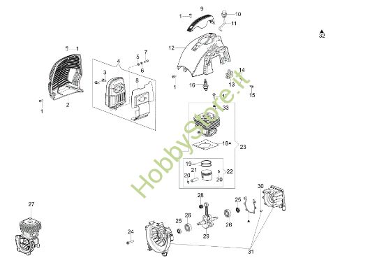 Picture of Motore DS 4300 S Decespugliatore
