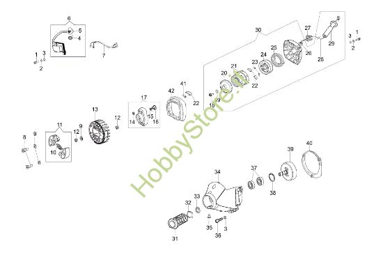 Picture of Avviamento DSF 4300 Decespugliatore