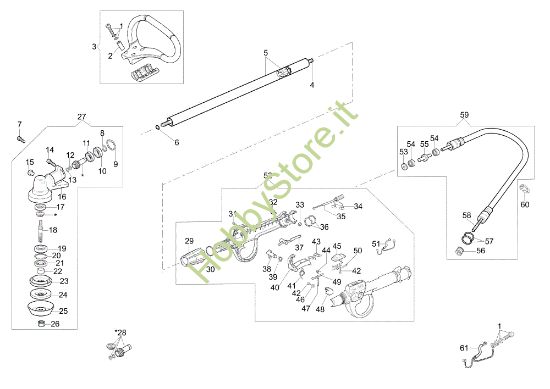 Picture of Trasmissione DSF 4300 Decespugliatore