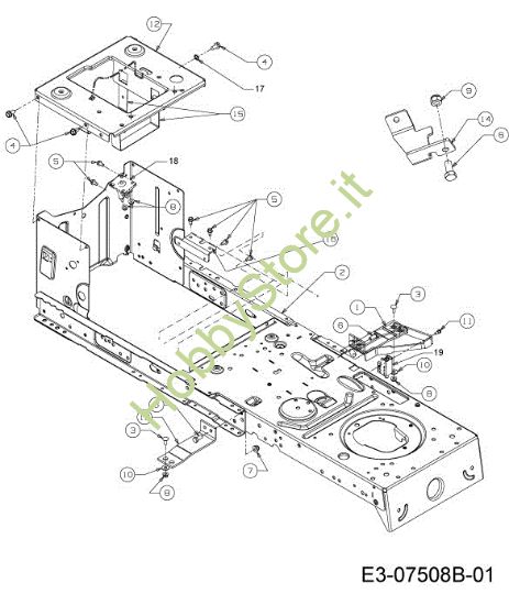 Picture of Telaio STORM 108/18,5 H Cat.2013 Trattorino