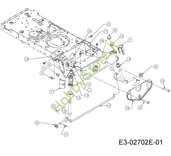 Picture of Assale anteriore (1/2) STORM 95/11,5 T Cat.2013 Trattorino