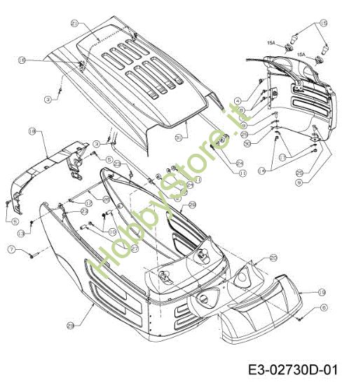 Picture of Carrozzeria STORM 95/11,5 T Cat.2013 Trattorino