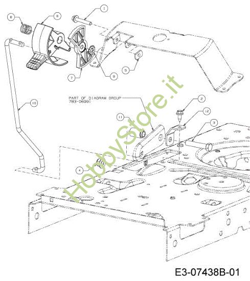Picture of Pedali STORM 95/11,5 T Cat.2013 Trattorino