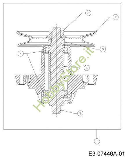 Picture of Supporto lame STORM 95/11,5 T Cat.2013 Trattorino