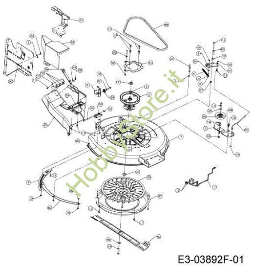 Picture of Piatto di taglio KOMMAND 80/12,5 T Cat. 2013 Trattorino