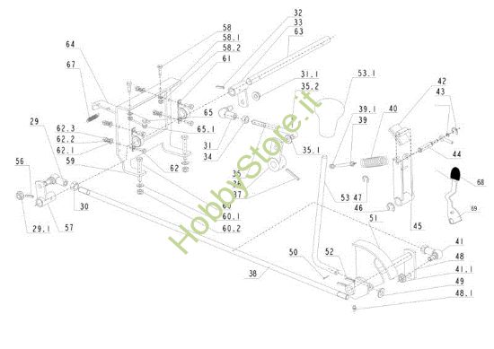 Picture of Trasmissione (2/2) TUAREG 92 EVO Cat.2013 Trattorino