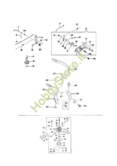 Picture of Leve di comando MR 474 TKV Rasaerba