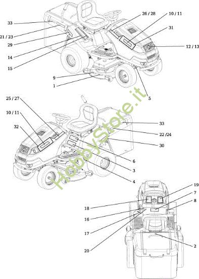 Picture of Etichette EF 106S/15,5H Cat.2013 Trattorino