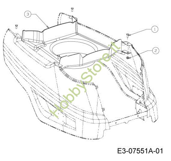 Picture of Convogliatore aria KOMMAND 92/16 H PLUS Cat. 2013 Trattorino
