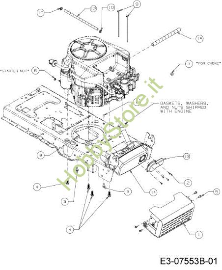 Picture of Motore KOMMAND 92/16 H PLUS Cat. 2013 Trattorino