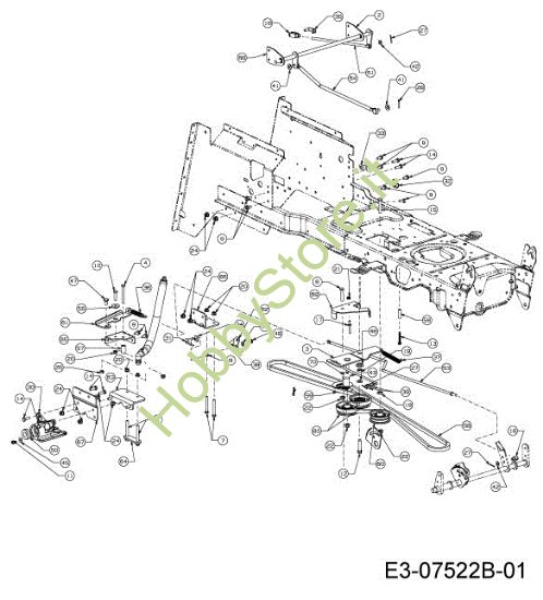Picture of Trasmissione (1/2) KOMMAND 92/16 H PLUS Cat. 2013 Trattorino