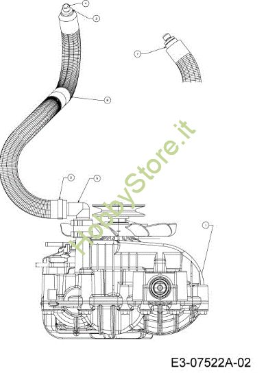 Picture of Trasmissione (2/2) KOMMAND 92/16 H PLUS Cat. 2013 Trattorino