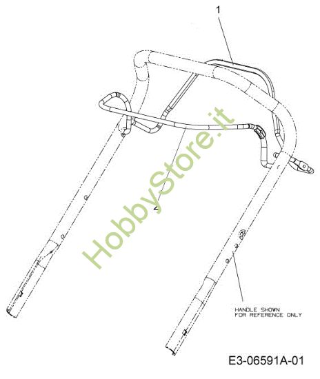 Picture of Leve comandi LR 55 VBX 4-IN-1 Cat. 2013 Rasaerba