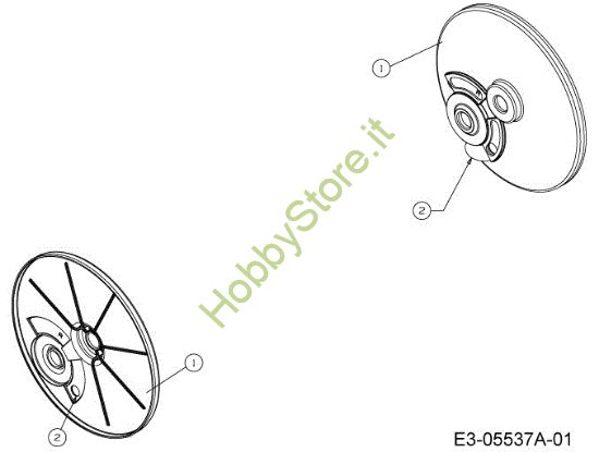 Picture of Parafango LR 55 VBX 4-IN-1 Cat. 2013 Rasaerba