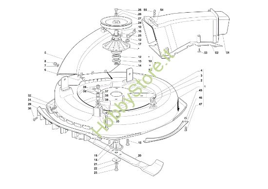 Picture of Piatto di taglio (2) EF 72C/13H Cat.2013 Trattorino