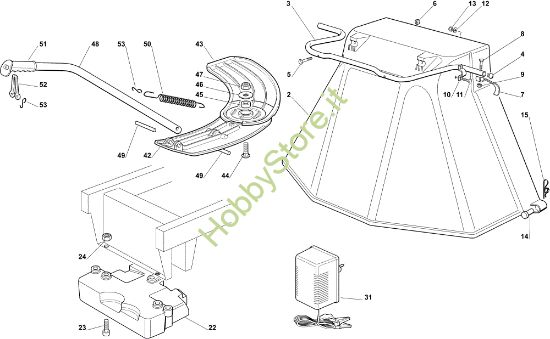 Picture of Accessori a richiesta EF 72C/13H Cat.2013 Trattorino