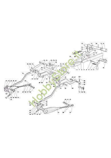 Picture of Sollevamento piatto di taglio EF 102C/18,5H Cat.2013 Trattorino
