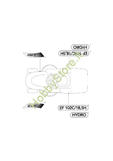Picture of Etichette (2/2) EF 102C/18,5H Cat.2013 Trattorino