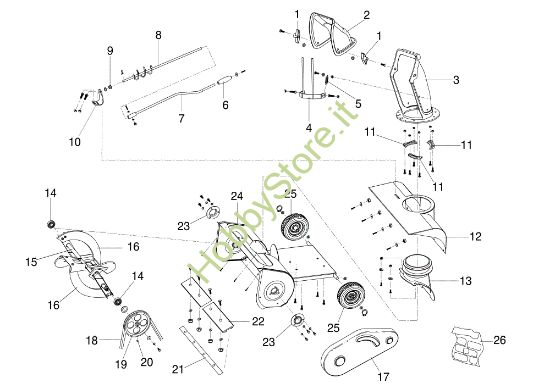 Picture of Gruppo spazzaneve ARTIK 52 Turboneve