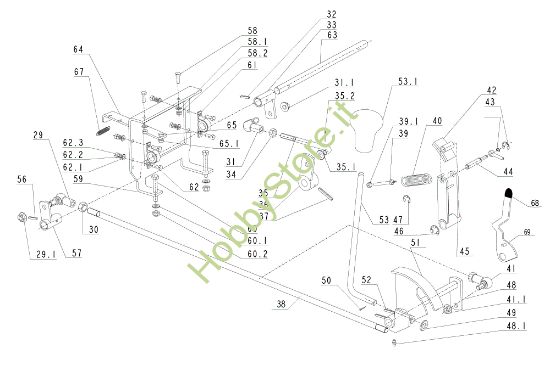 Picture of Trasmissione (2/2) TUAREG 92 EVO Cat.2014 Trattorino