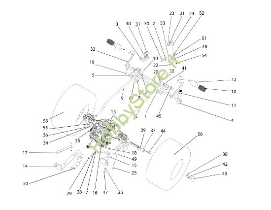 Picture of Trasmissione EF 92S/13H Cat.2014 Trattorino