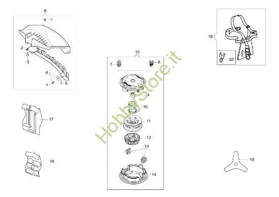 Picture of Accessori DS 4300 TL Decespugliatore