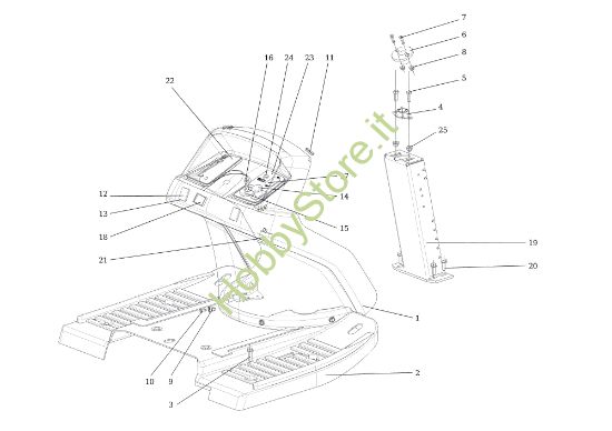 Picture of Cruscotto EF 106S/24H 4X4 Cat.2014 Trattorino