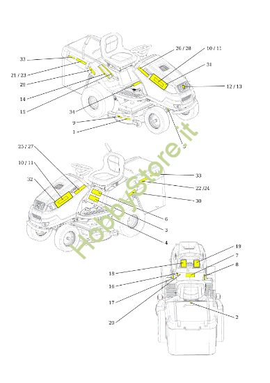 Picture of Etichette EF 106S/17,5H Cat.2014 Trattorino