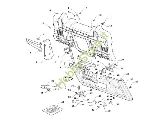 Picture of Telaio (2/2) EF 84/14,5 K H Cat. 2014 Trattorino