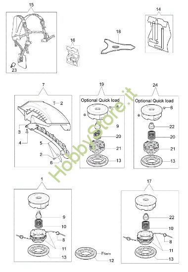 Picture of Accessori 8400 Decespugliatore