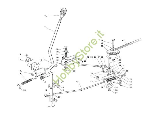 Picture of Piatto di taglio (1) EF 72C/12,5KH Cat.2014 Trattorino