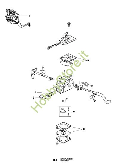 Picture of Carburatore DS 220 TR (EURO 1) Decespugliatore