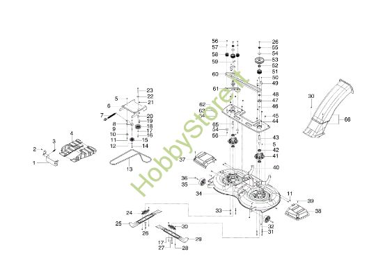 Picture of Piatto di taglio EF 125/23 H Trattorino