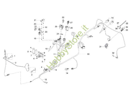 Picture of Impianto elettrico EF 125/23 H Trattorino