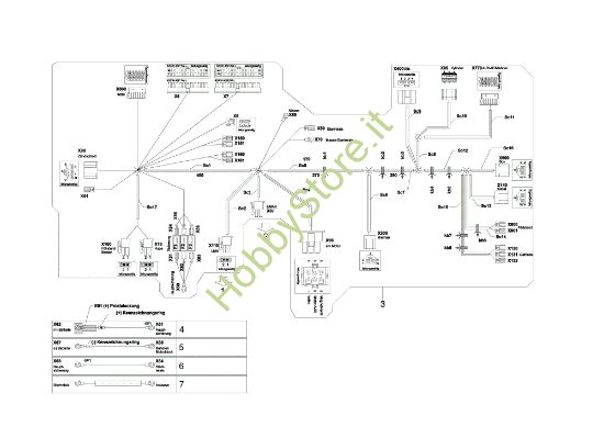 Picture of Schema elettrico EF 125/23 H Trattorino