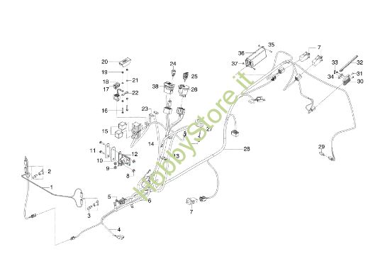 Picture of Impianto elettrico EF 95/15,5 H Trattorino