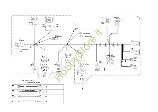 Picture of Schema elettrico EF 95/15,5 H Trattorino