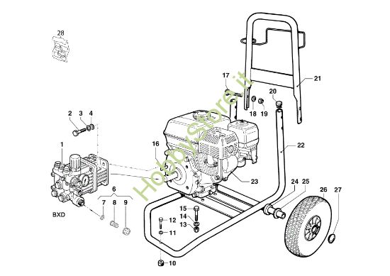 Picture of Carcassa IPX 2000 S Idropulitrice