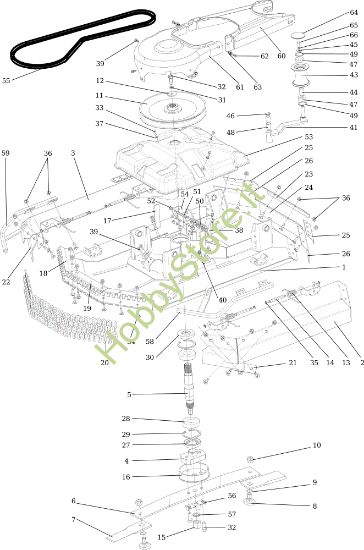 Picture of Piatto di taglio TONKAWA (B&S) 92 4x4 Cat. 2015 Trattorino