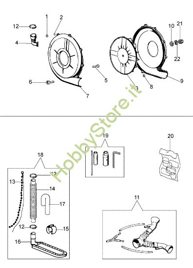 Picture of Semichiocciole e accessori AT 2050 Atomizzatore