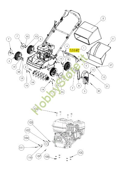 Picture of Esploso 1 AG 38 B45 Arieggiatore