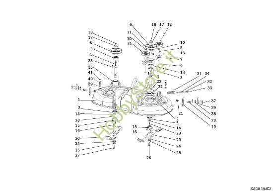 Picture of Piatto di taglio (1/2) EF 92/13H Cat.2015 Trattorino